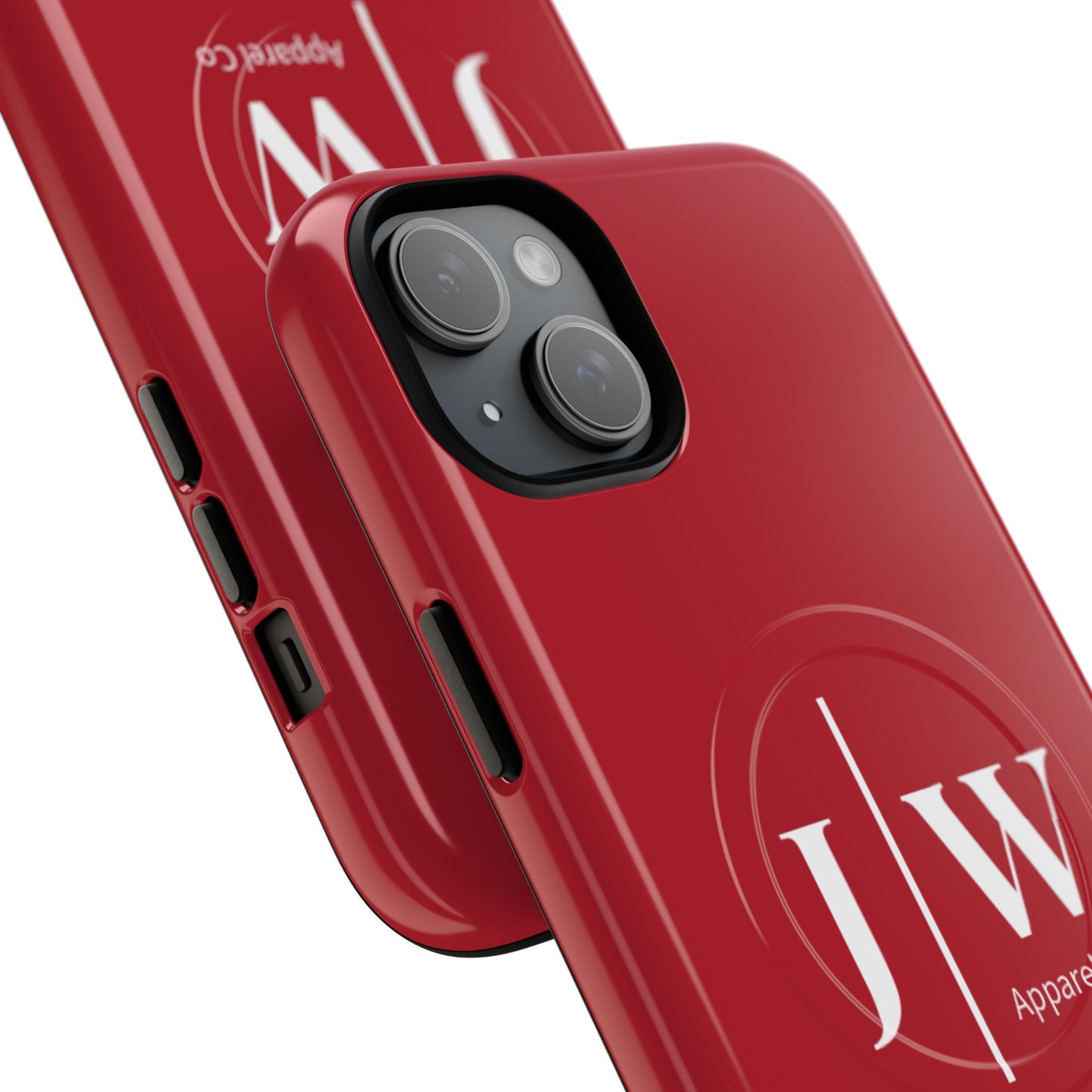 Tough “Dark Red” Magnetic iPhone Case