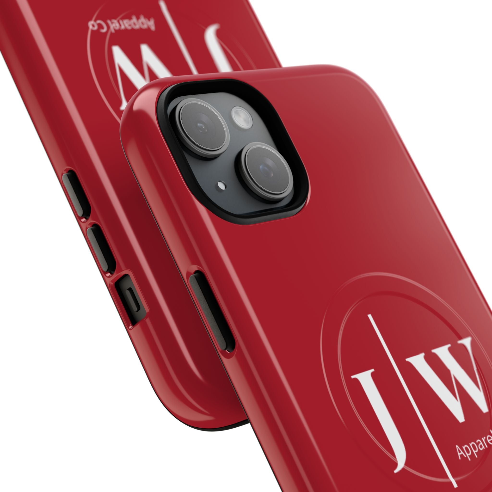 Tough “Dark Red” Magnetic iPhone Case