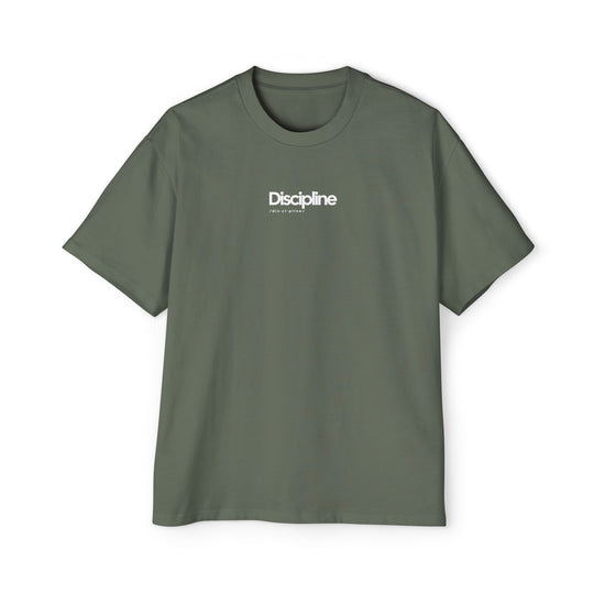 Oversized “Discipline” Tee