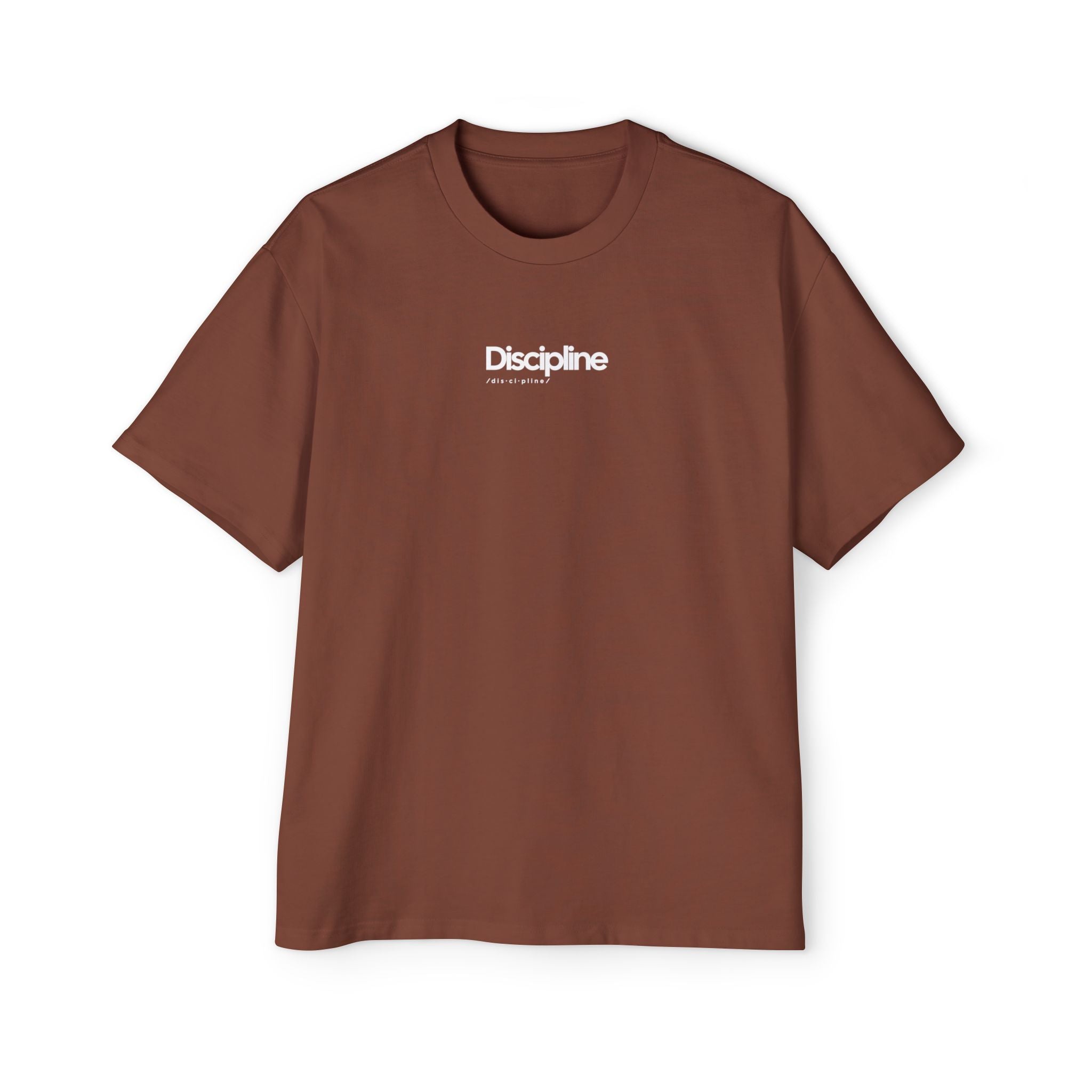 Oversized “Discipline” Tee