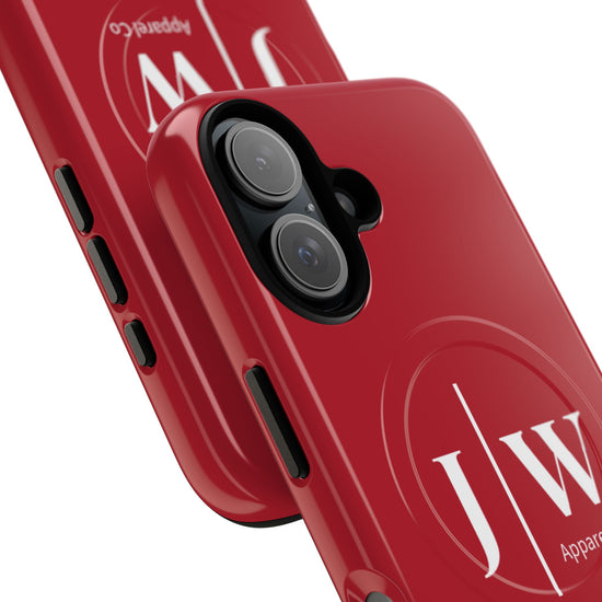 Tough “Dark Red” Magnetic iPhone Case