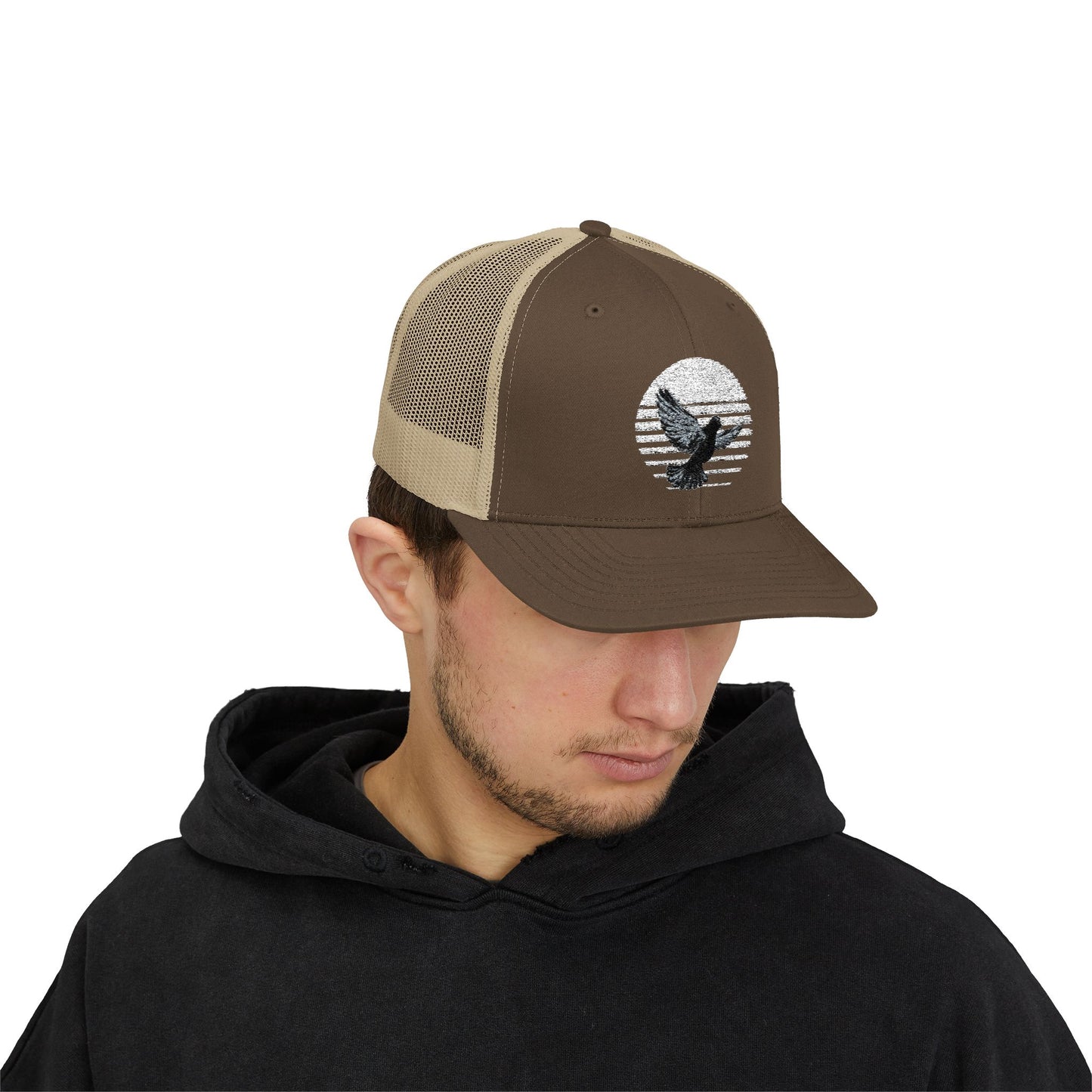 “Free Bird Sunrise” Snapback Trucker Cap
