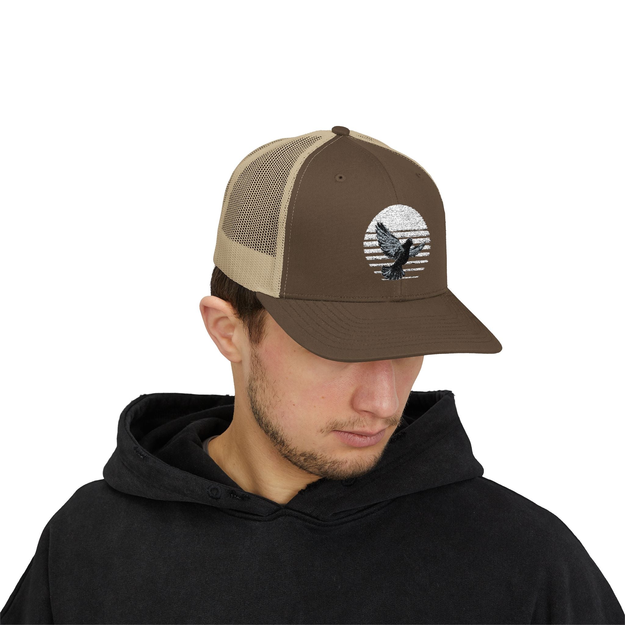 “Free Bird Sunrise” Snapback Trucker Cap