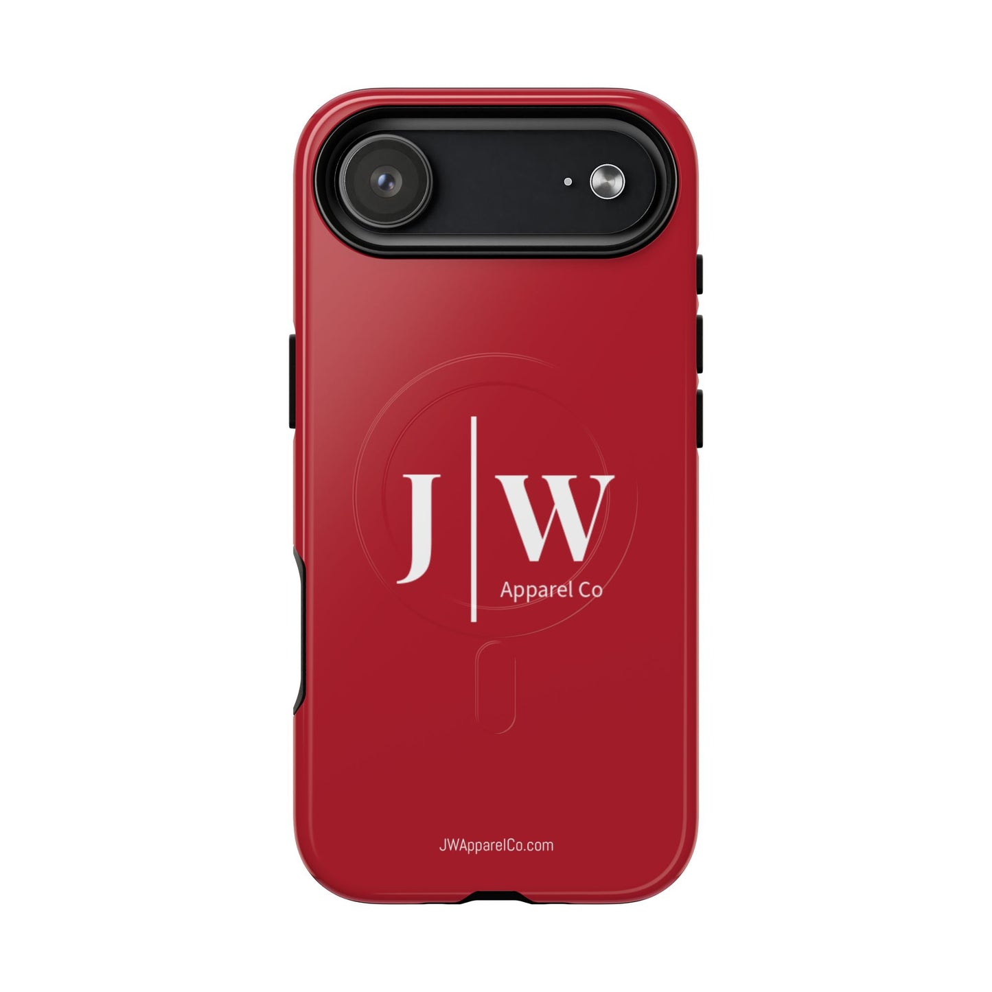 Tough “Dark Red” Magnetic iPhone Case