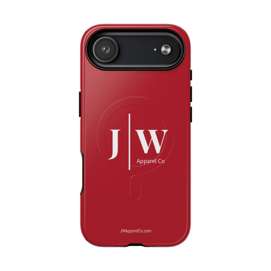 Tough “Dark Red” Magnetic iPhone Case