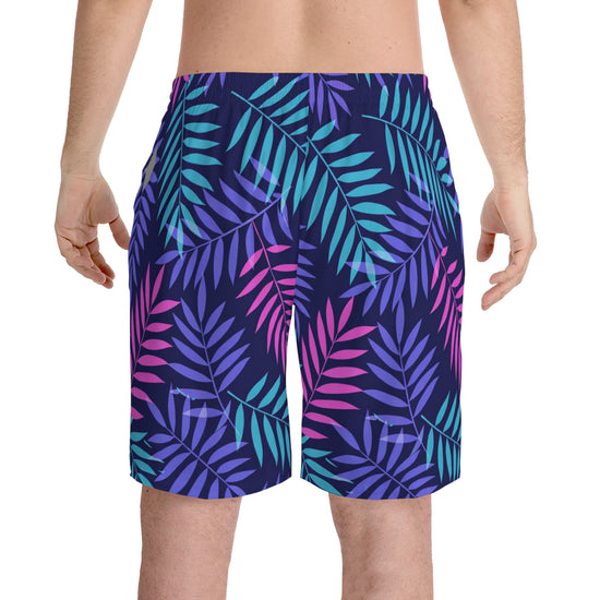 “Tropical Palm” Swim Trunks