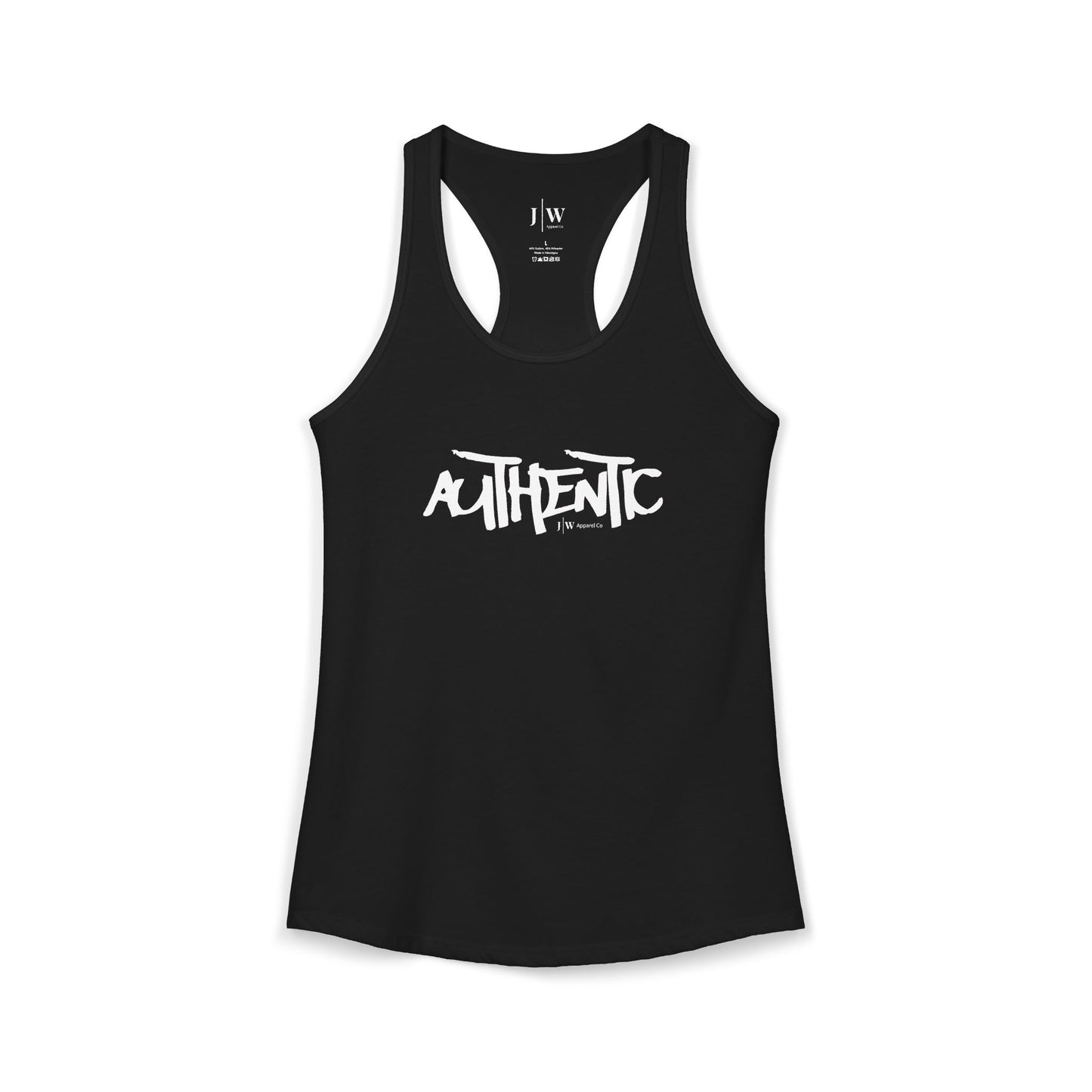 “Authentic” Women's Racerback Tank