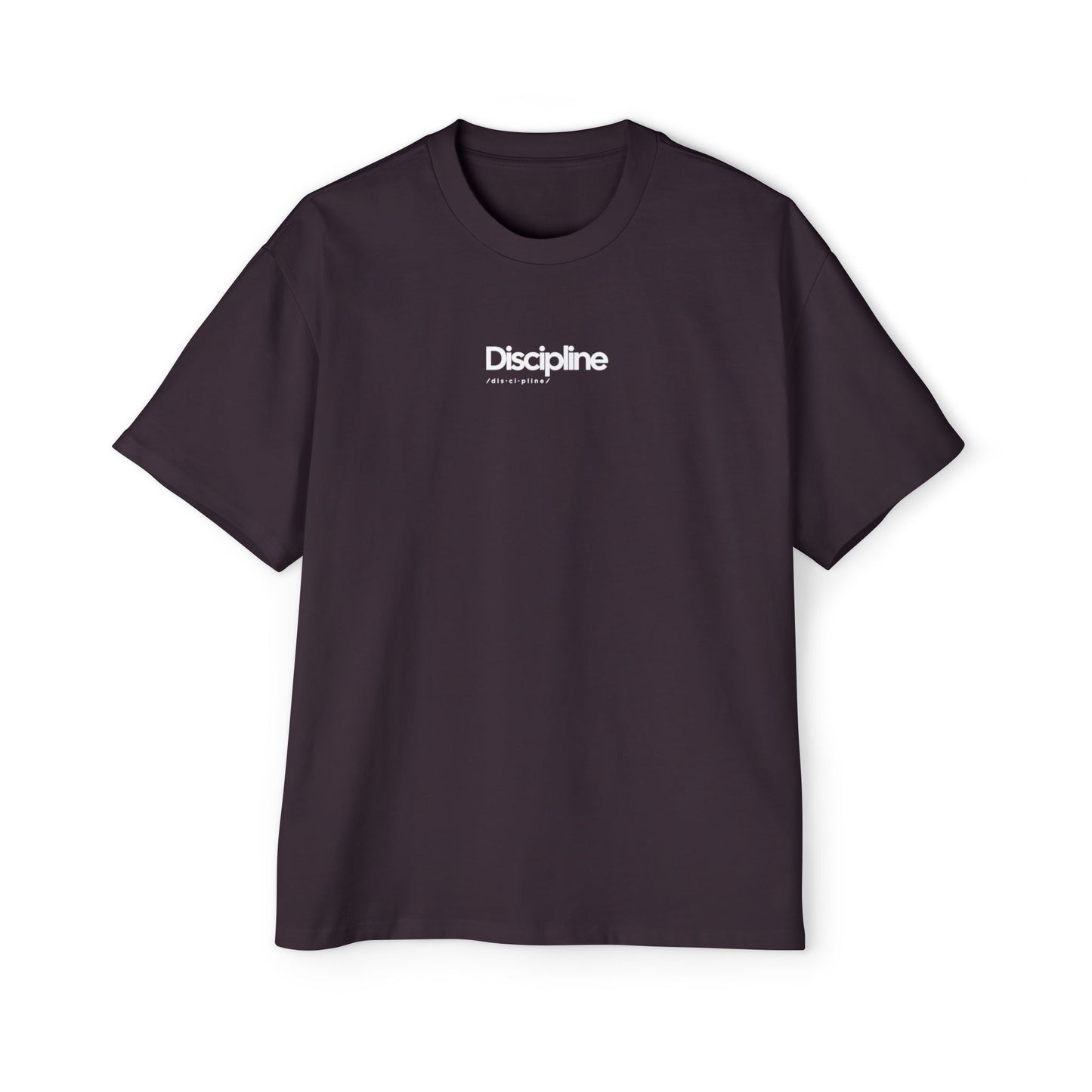 Oversized “Discipline” Tee