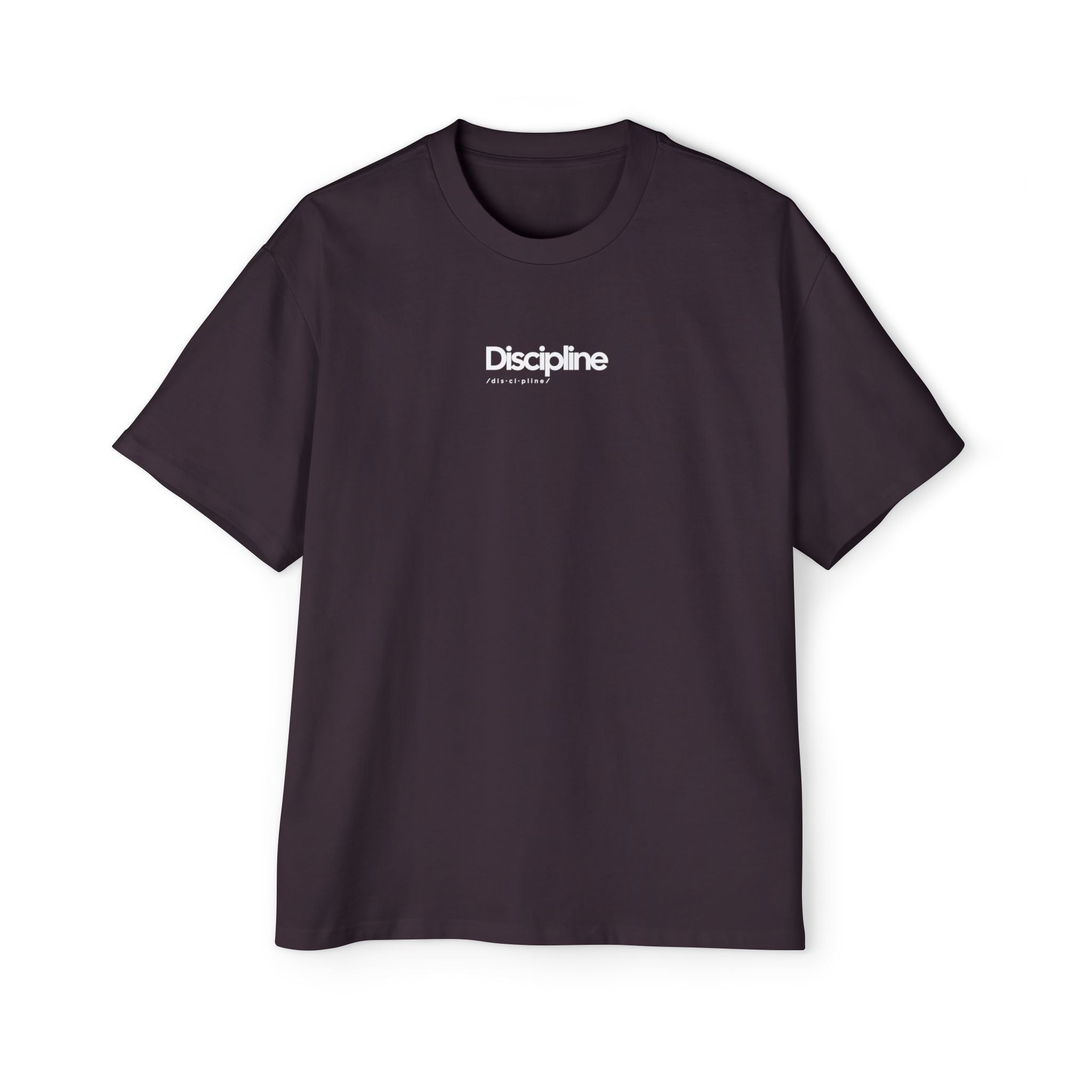 Oversized “Discipline” Tee