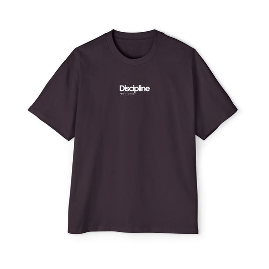 Oversized “Discipline” Tee