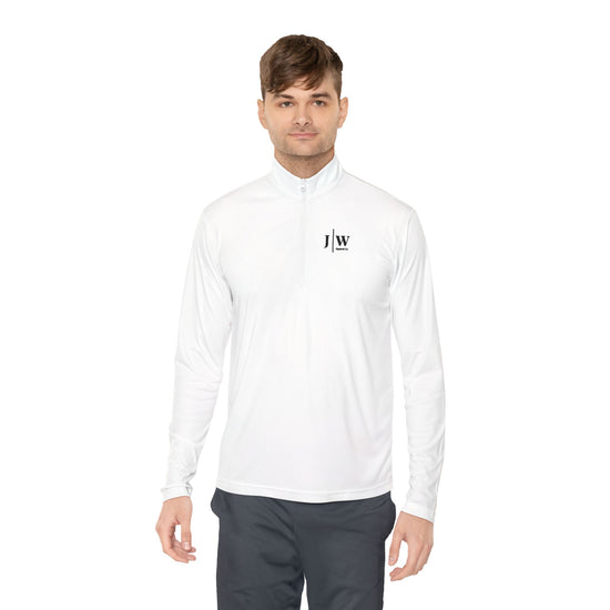 JW “White Logo” Quarter-Zip Pullover