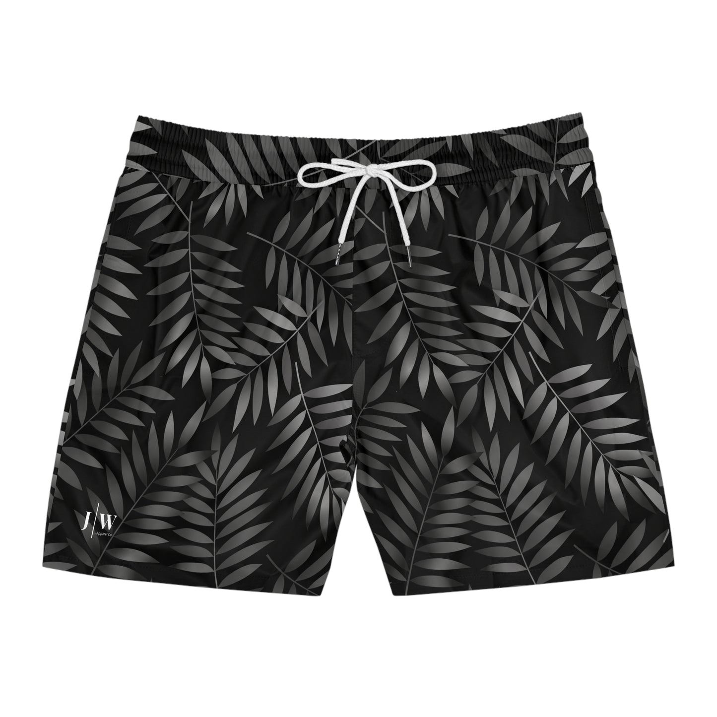 Men’s Black Palm Swim Shorts