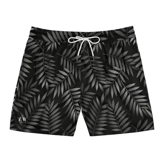 Men’s Black Palm Swim Shorts