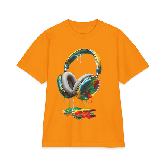 Oversize “Wet Paint” Headphones T-Shirt