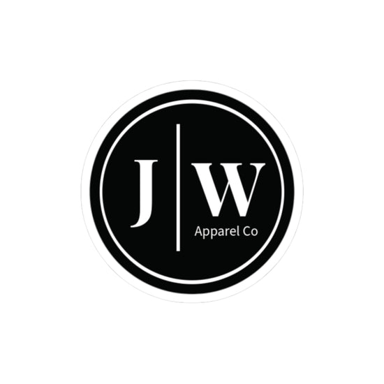 JW Apparel Co. Logo Kiss-Cut Sticker | Decals