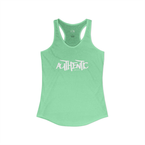 “Authentic” Women's Racerback Tank