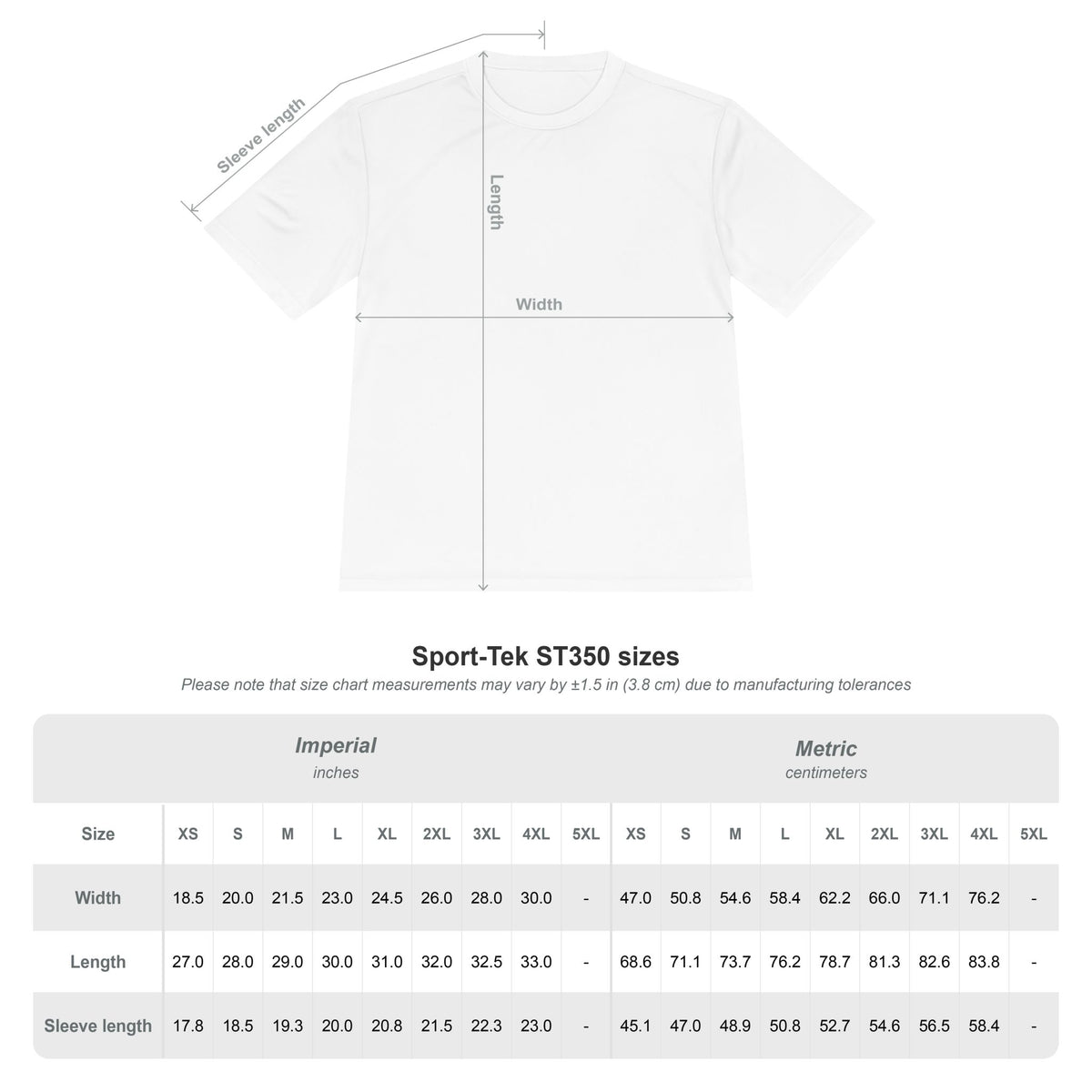 SF Defender Tactical Tee — Sport-Tek Material