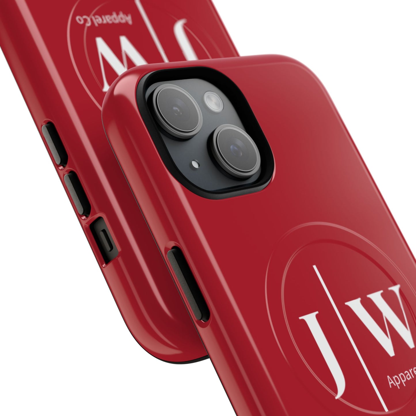 Tough “Dark Red” Magnetic iPhone Case