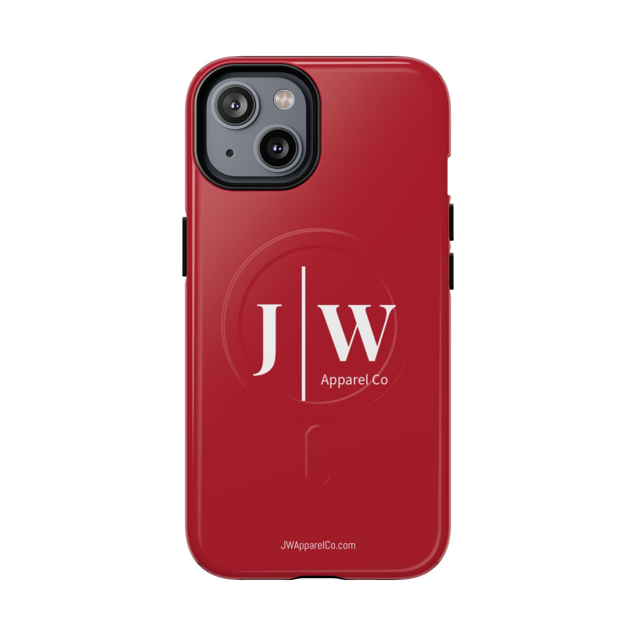 Tough “Dark Red” Magnetic iPhone Case