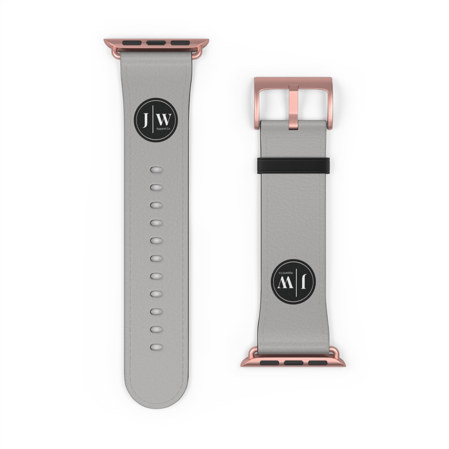 JW “Gray” Silicone Apple Watch Band