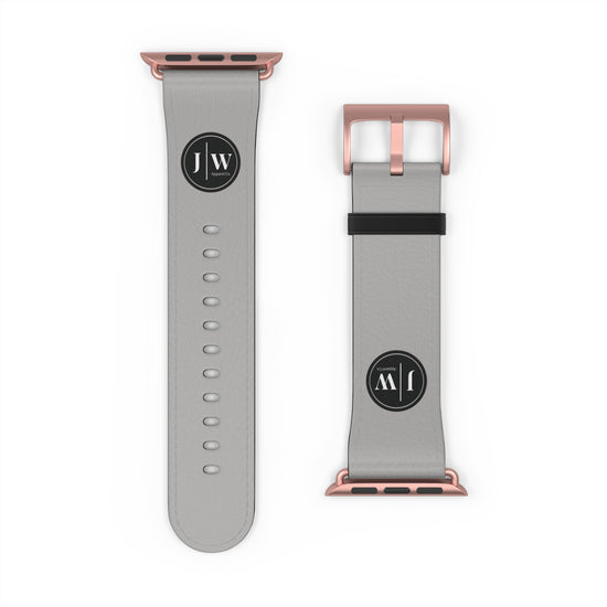 JW “Gray” Silicone Apple Watch Band