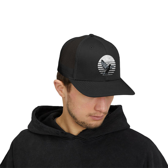 “Free Bird Sunrise” Snapback Trucker Cap