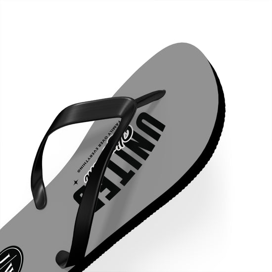 JW “United Kingdom” Grey Flip Flops