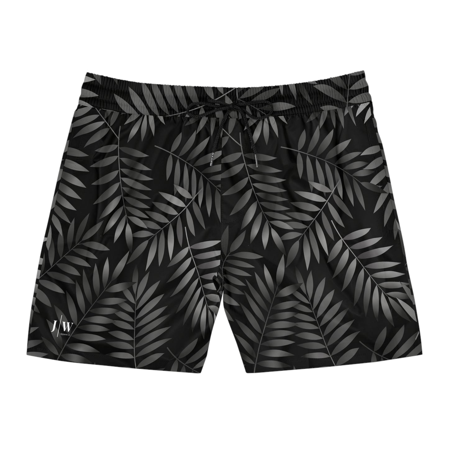 Men’s Black Palm Swim Shorts