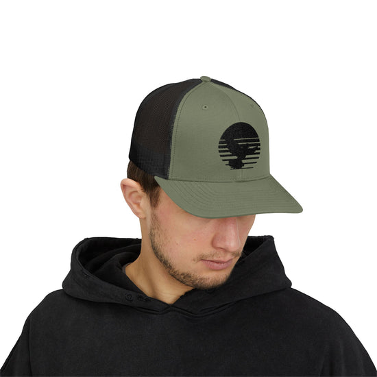 “Free Bird Sunrise v2” Snapback Trucker Cap