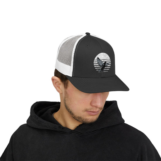 “Free Bird Sunrise” Snapback Trucker Cap