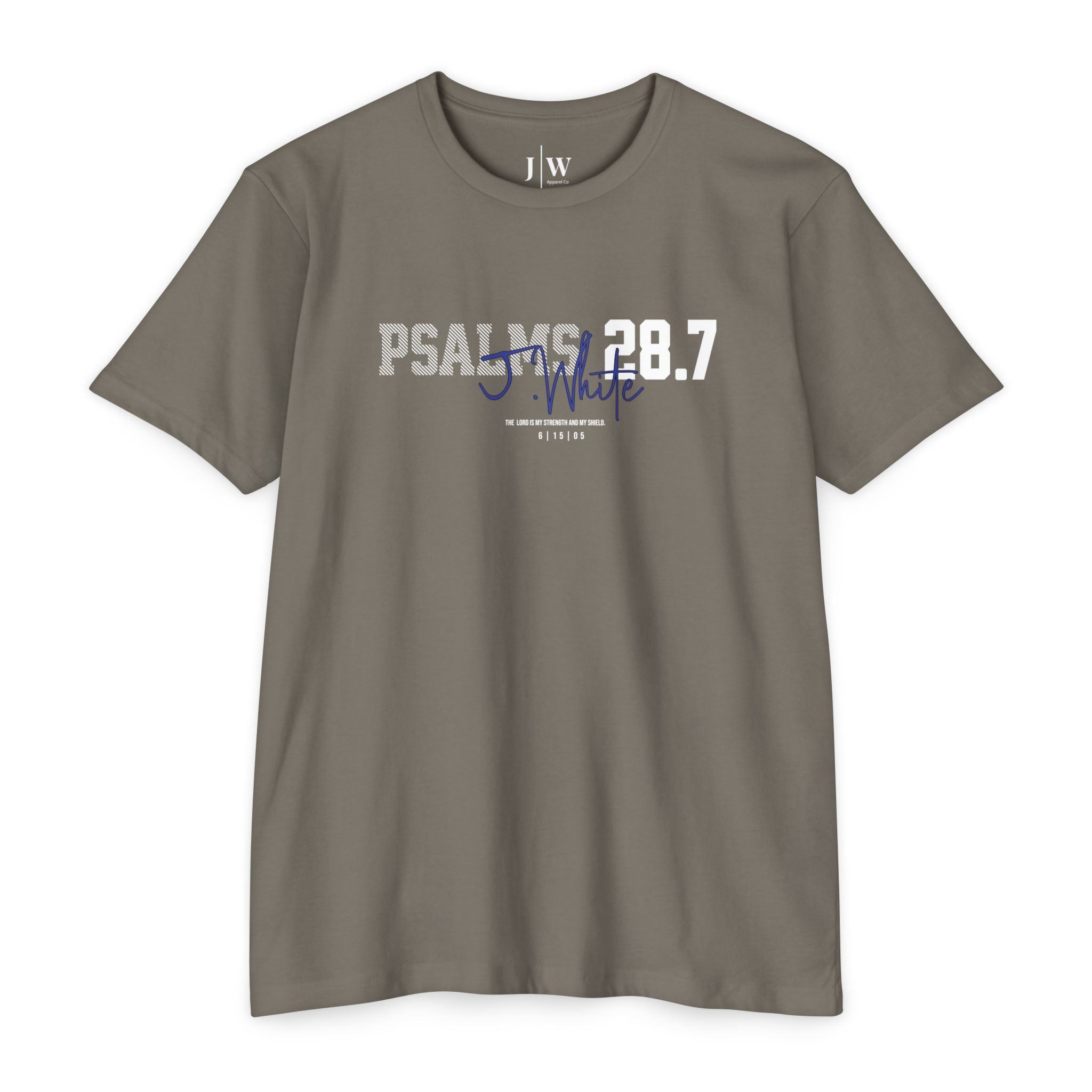 Psalm 28:7 “J.White” T‑Shirt