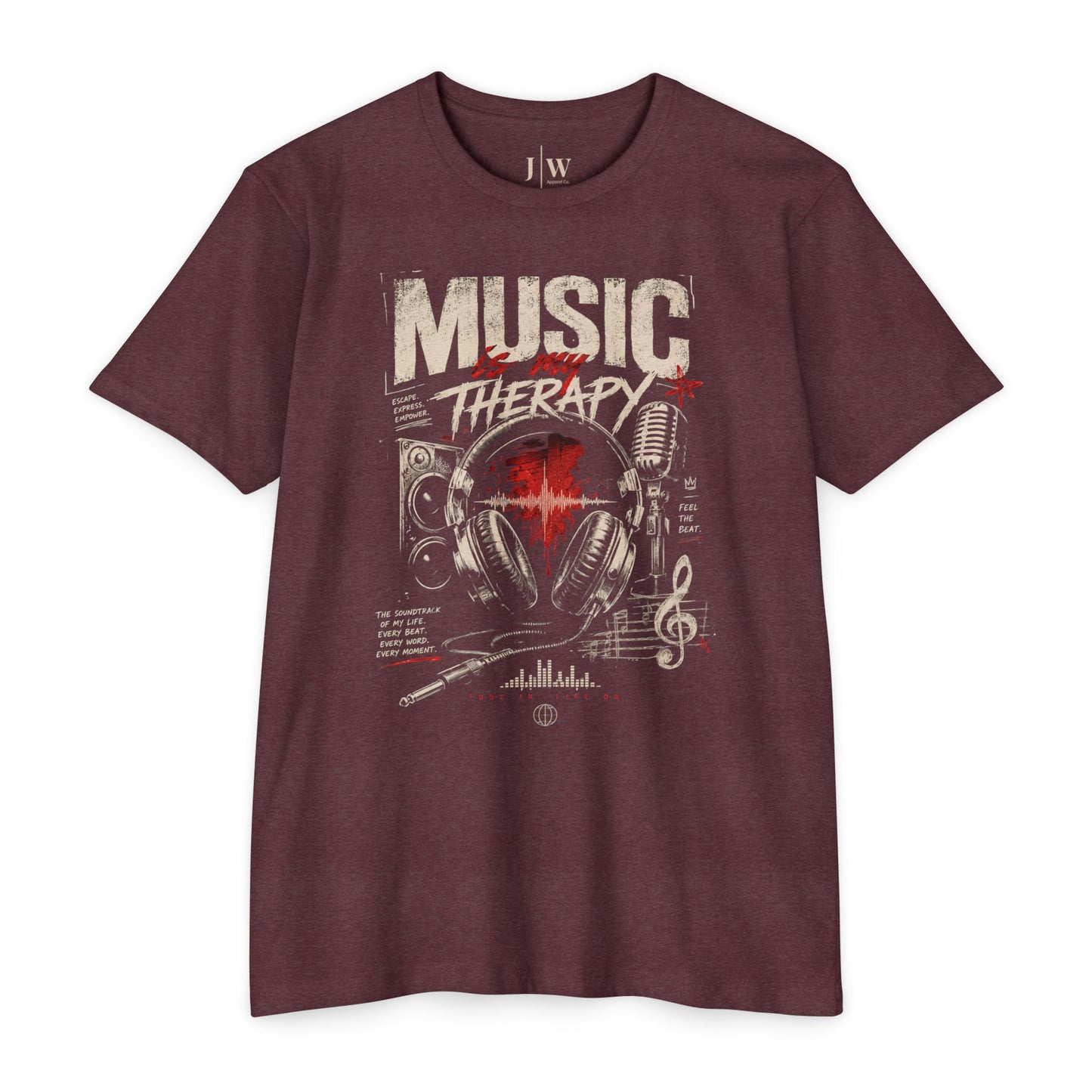 Music Therapy Graphic T-Shirt