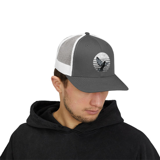 “Free Bird Sunrise” Snapback Trucker Cap