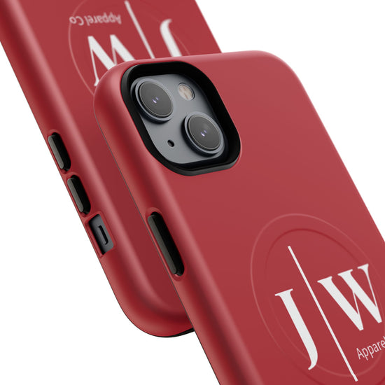 Tough “Dark Red” Magnetic iPhone Case