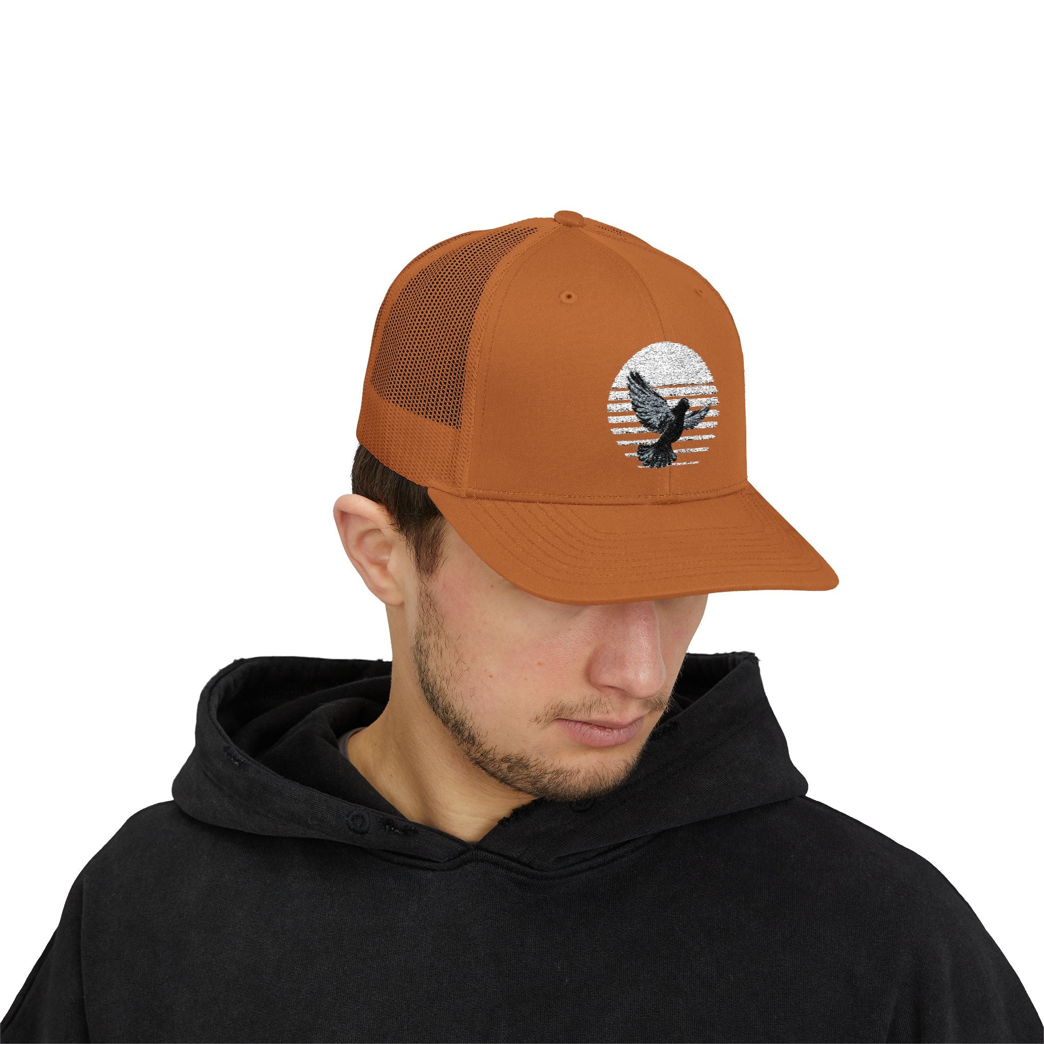 “Free Bird Sunrise” Snapback Trucker Cap