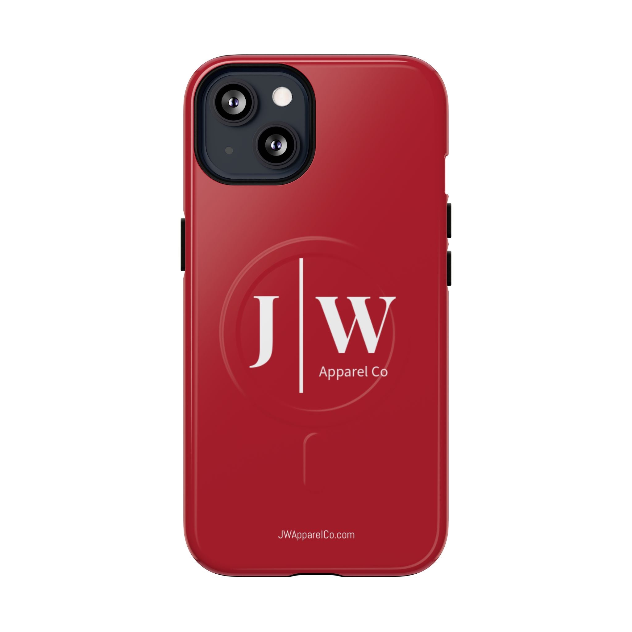 Tough “Dark Red” Magnetic iPhone Case