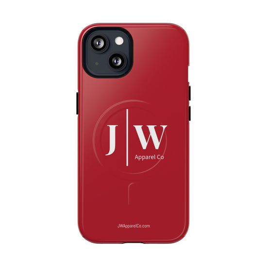 Tough “Dark Red” Magnetic iPhone Case