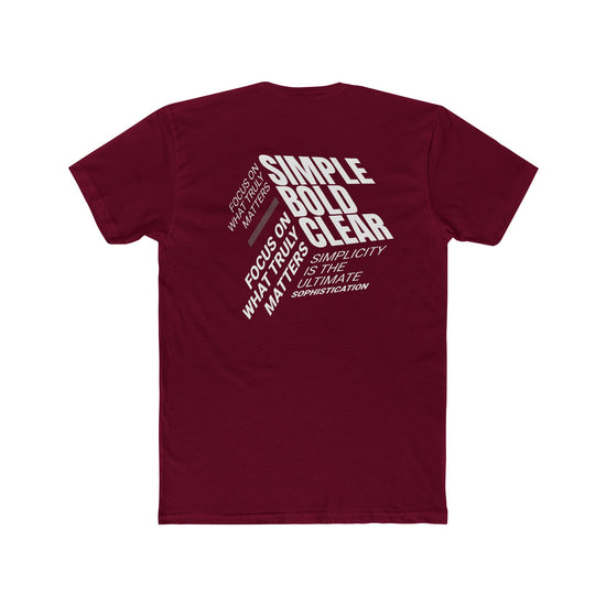 “Simple Bold” T-Shirt