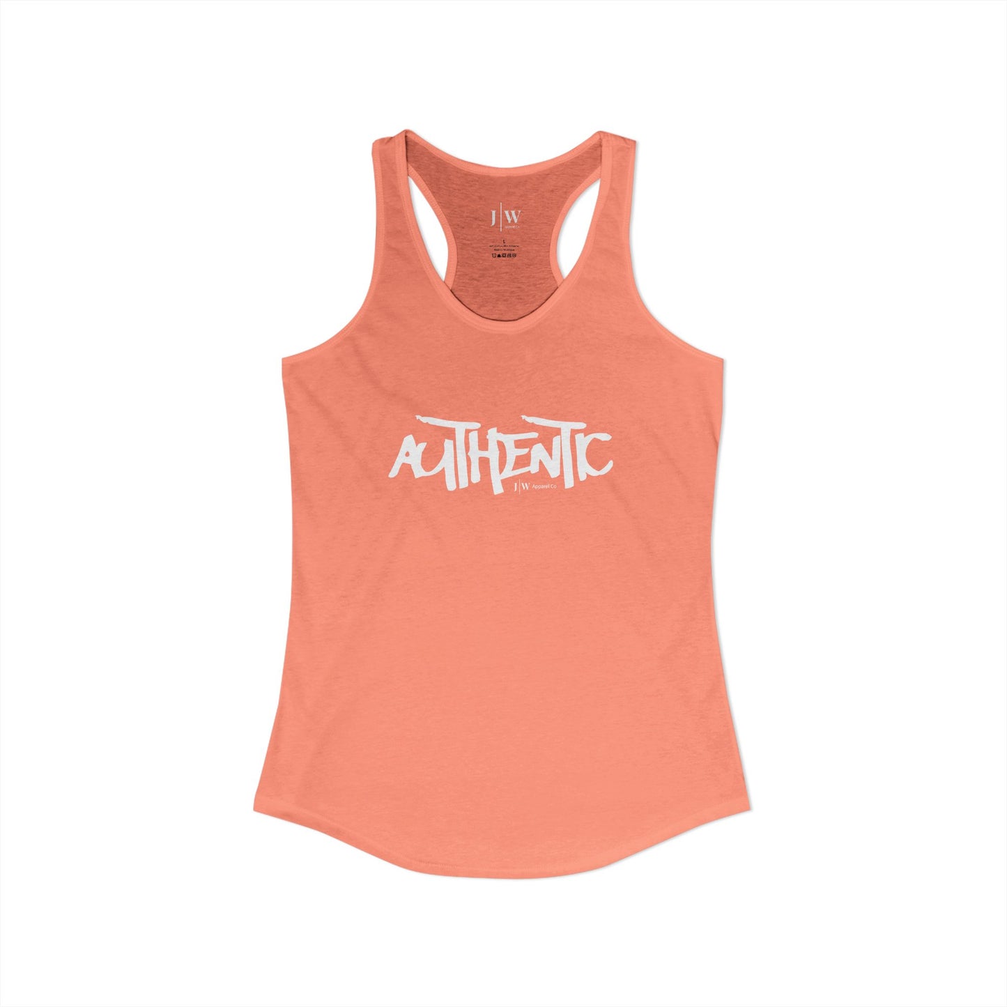 “Authentic” Women's Racerback Tank