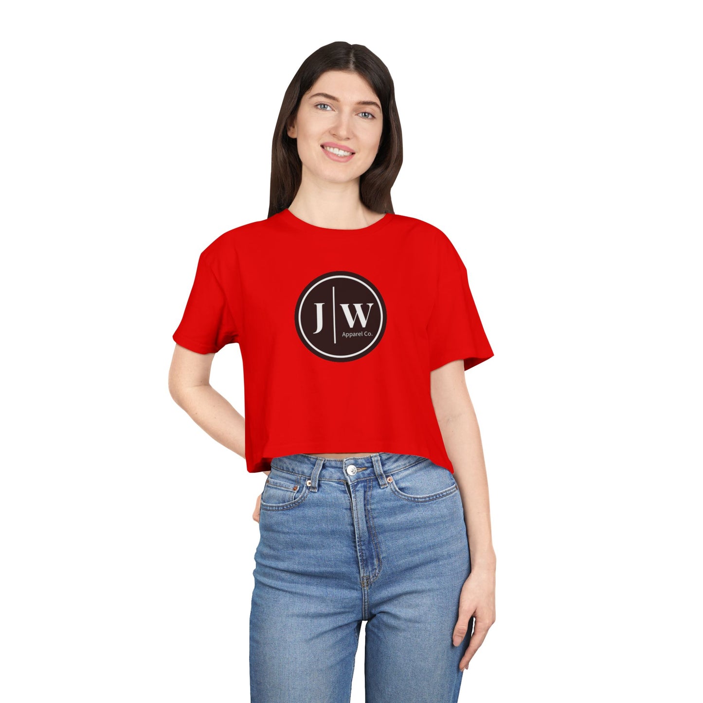 JW “Crop Top” Casual Tee