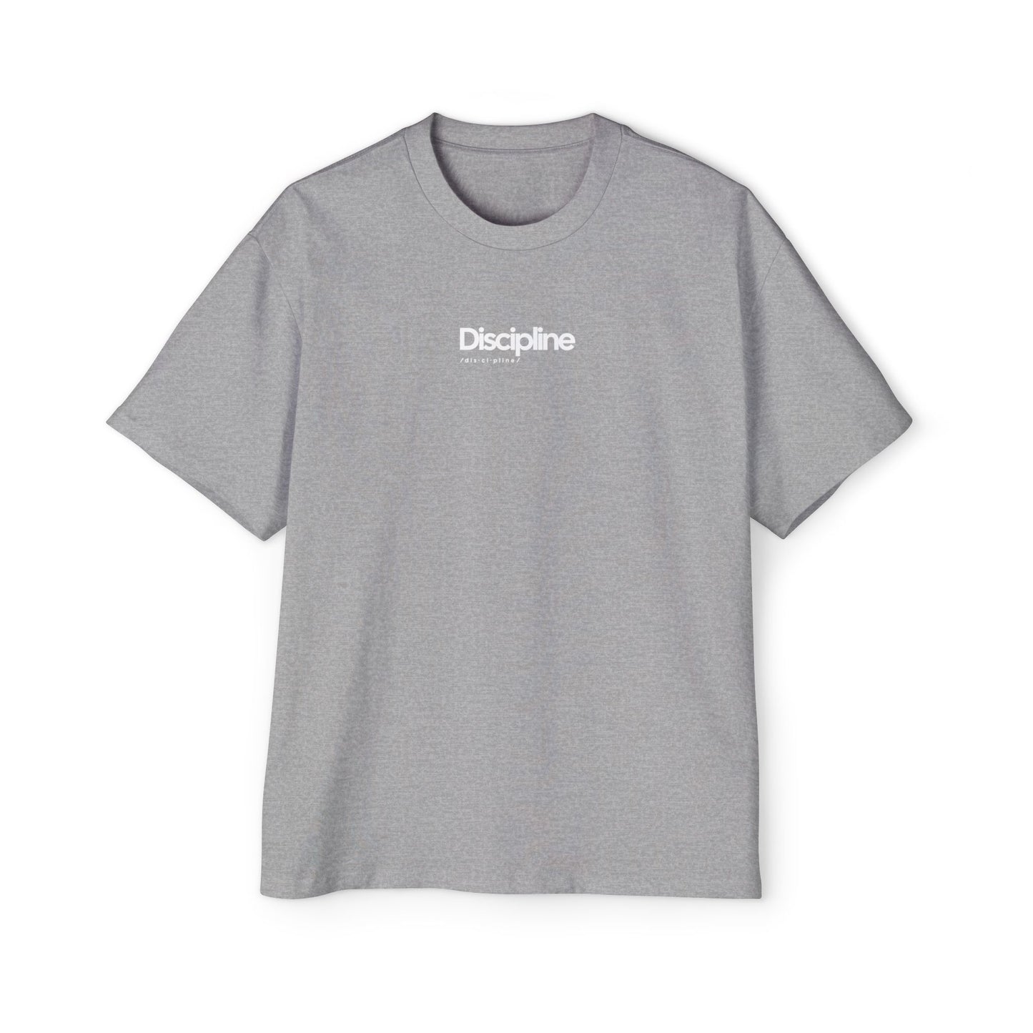Oversized “Discipline” Tee