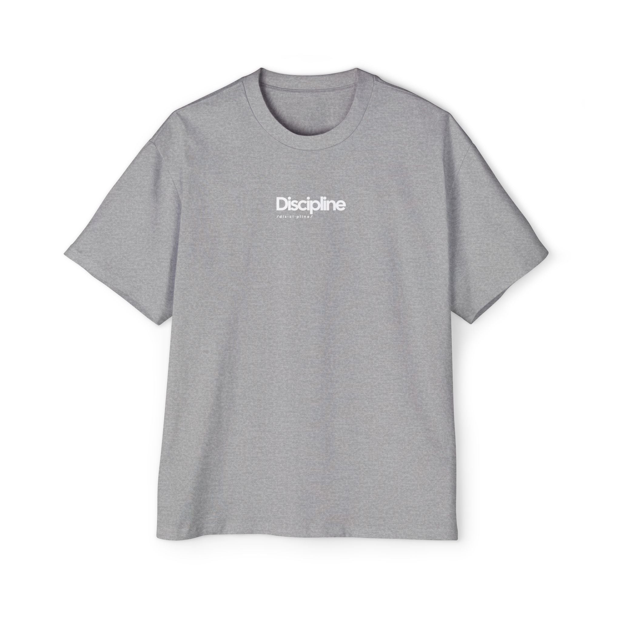 Oversized “Discipline” Tee