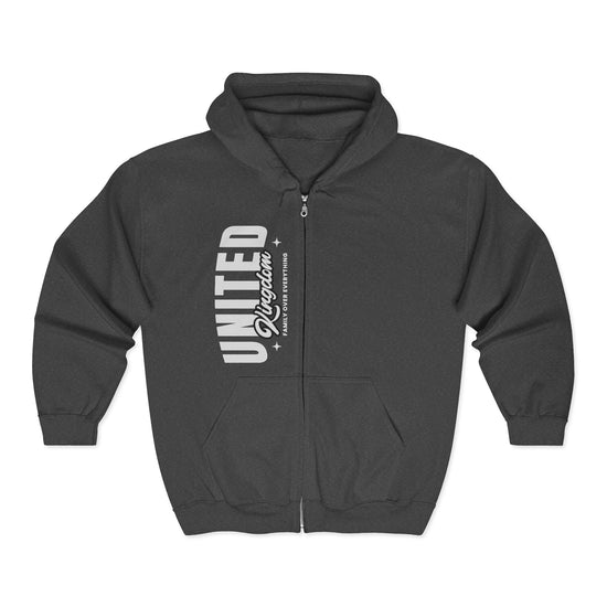 Vertical 'United Kingdom' Zip-Up Jacket