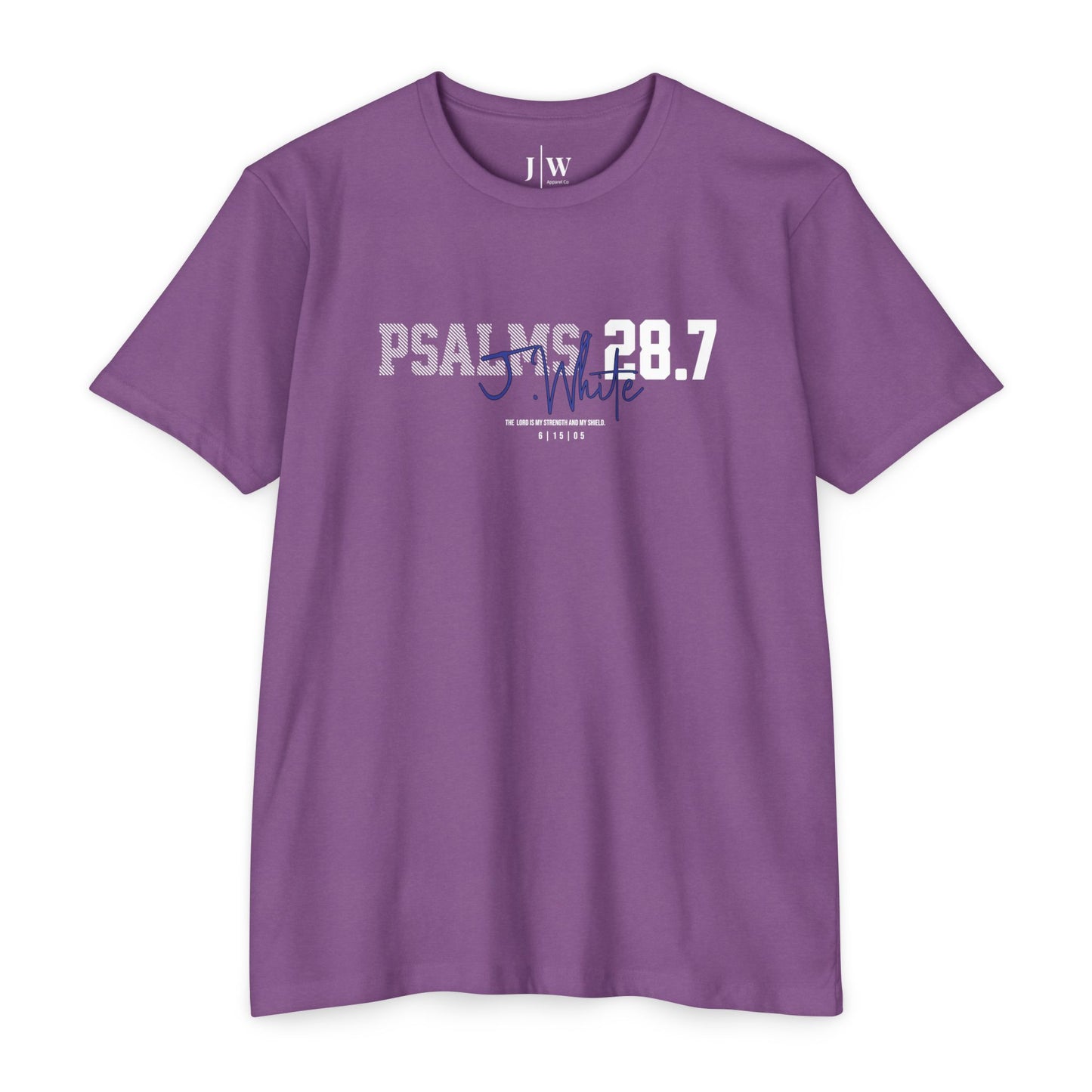 Psalm 28:7 “J.White” T‑Shirt