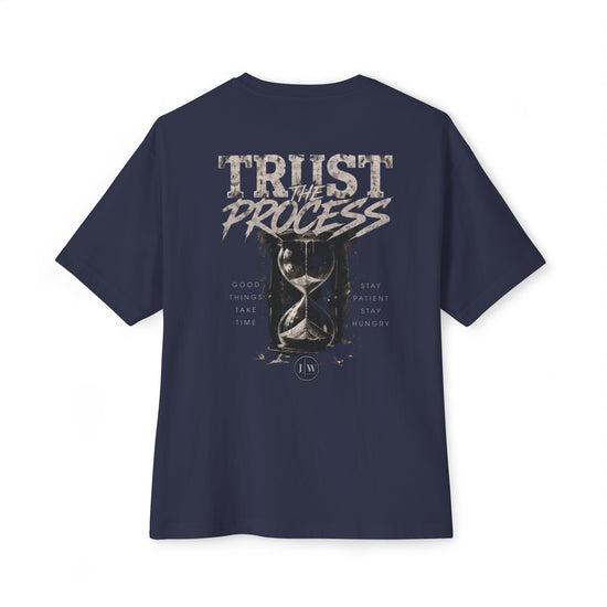 “Trust the Process” Oversized Boxy Tee