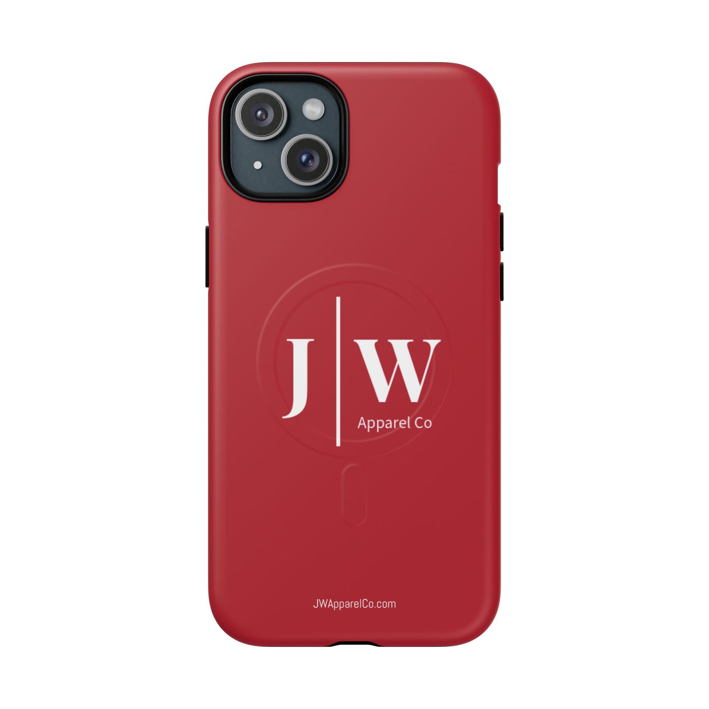 Tough “Dark Red” Magnetic iPhone Case