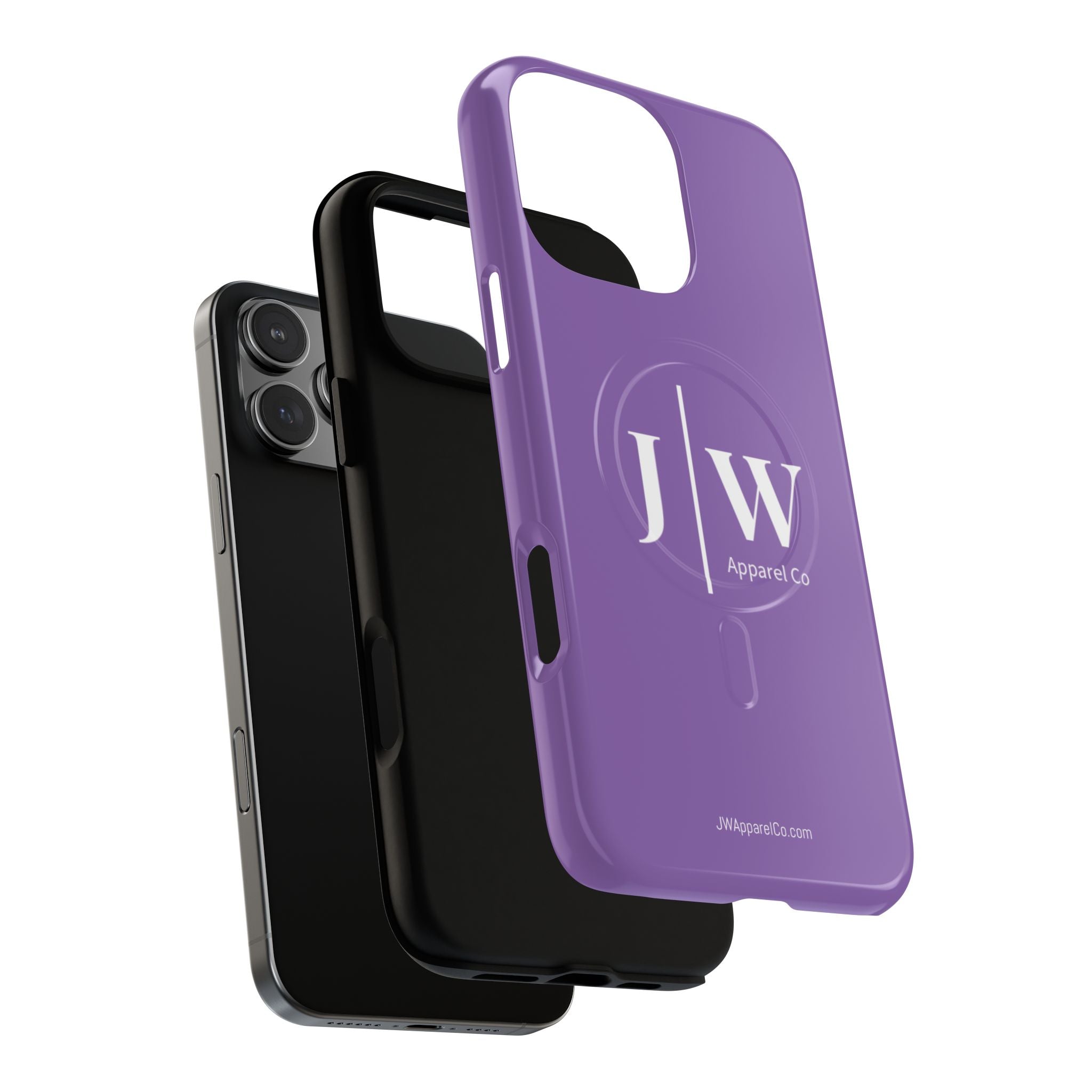 Tough “light purple” Magnetic iPhone Case