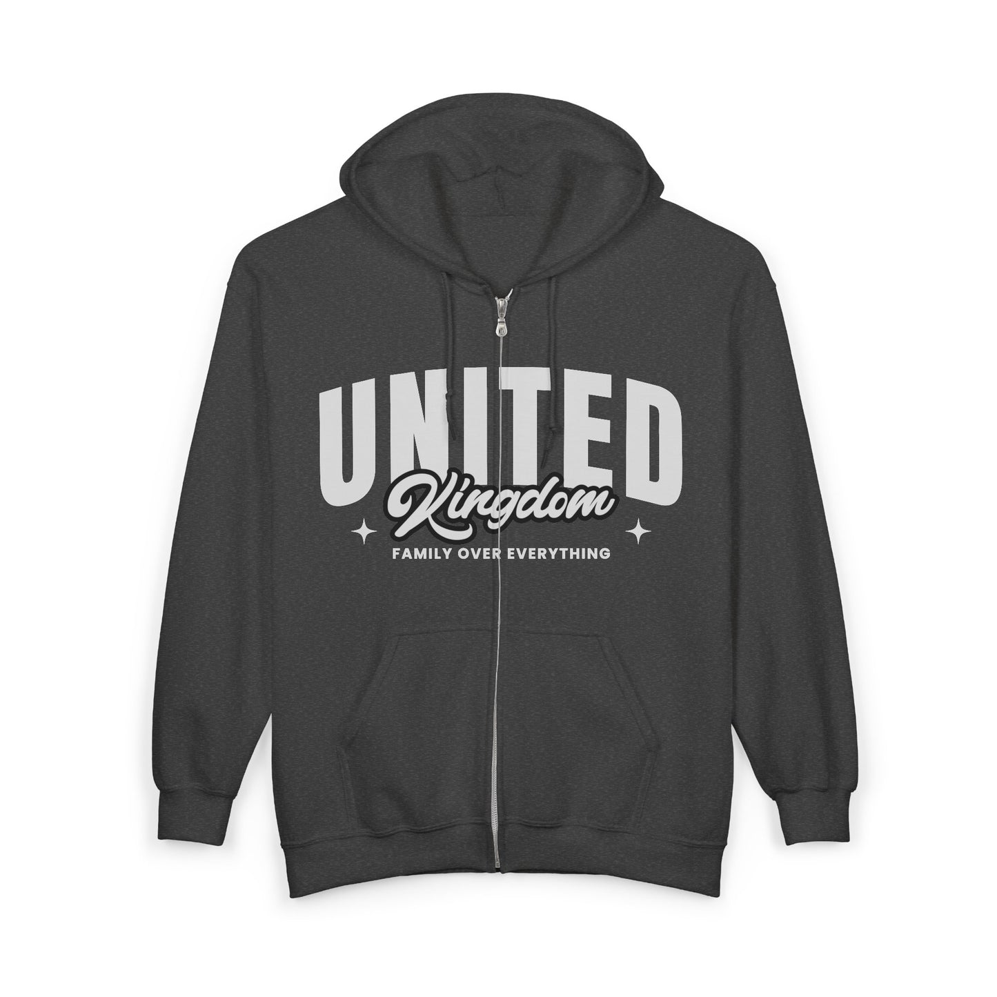 'United Kingdom' Zip-Up Hoodie