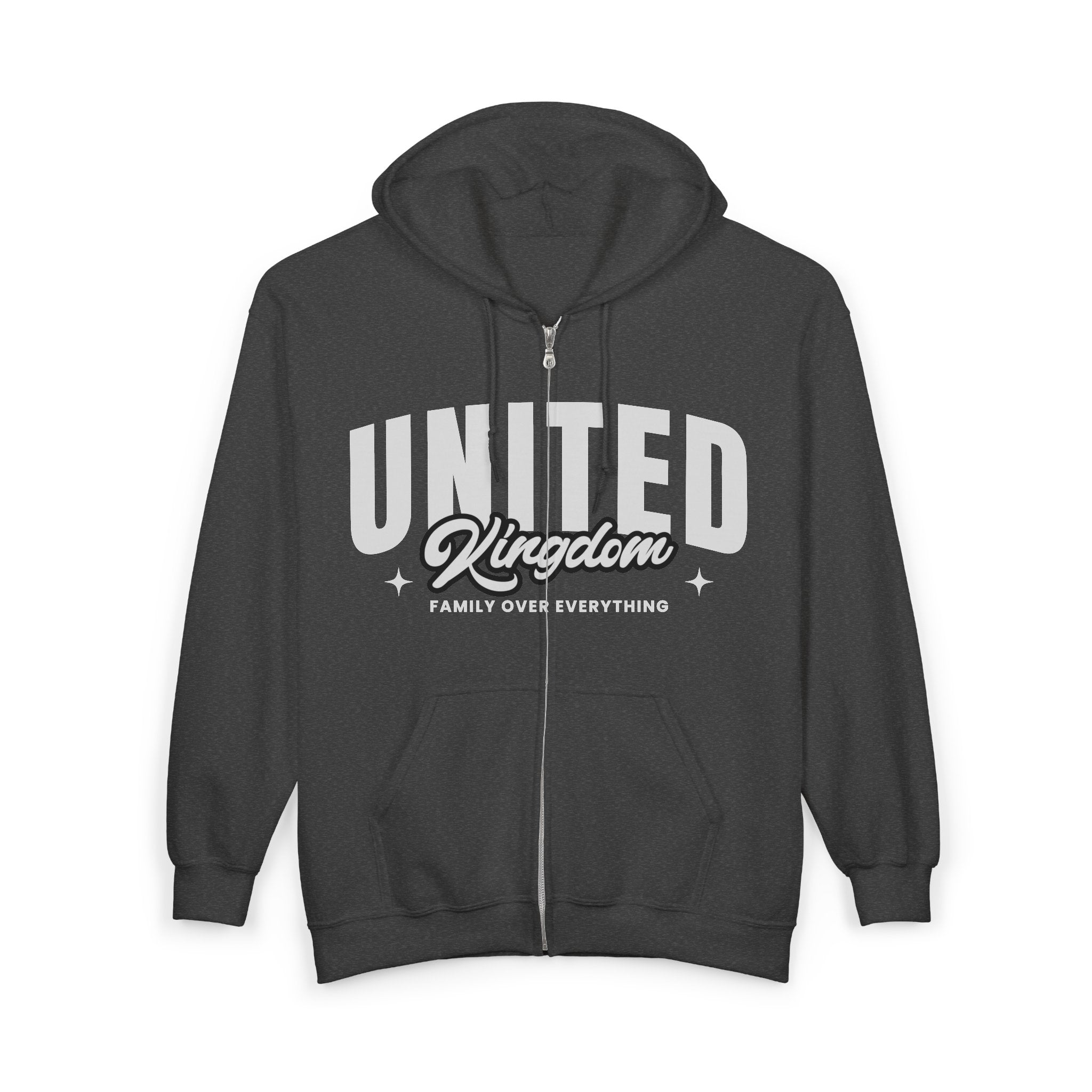 'United Kingdom' Zip-Up Hoodie