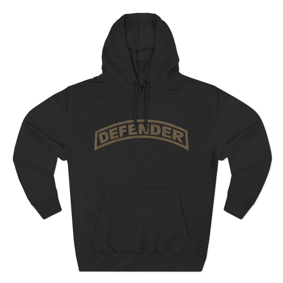 SF Defender Graphic Hoodie — "Peace Through Strength"